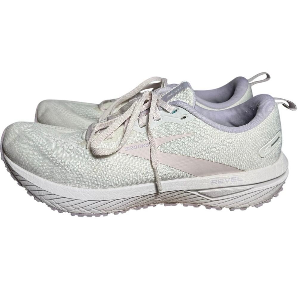Brooks Revel 6 Marshmallow Pink Women's Running Shoes 1203861B133 Size 9.5 B